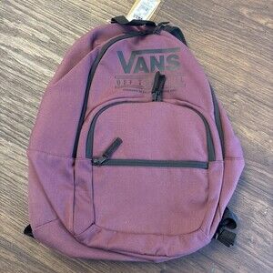 NWT Vans Motiveatee Backpack School Laptop Travel Bag VN0A4B28SQ3 Tawny Port Red